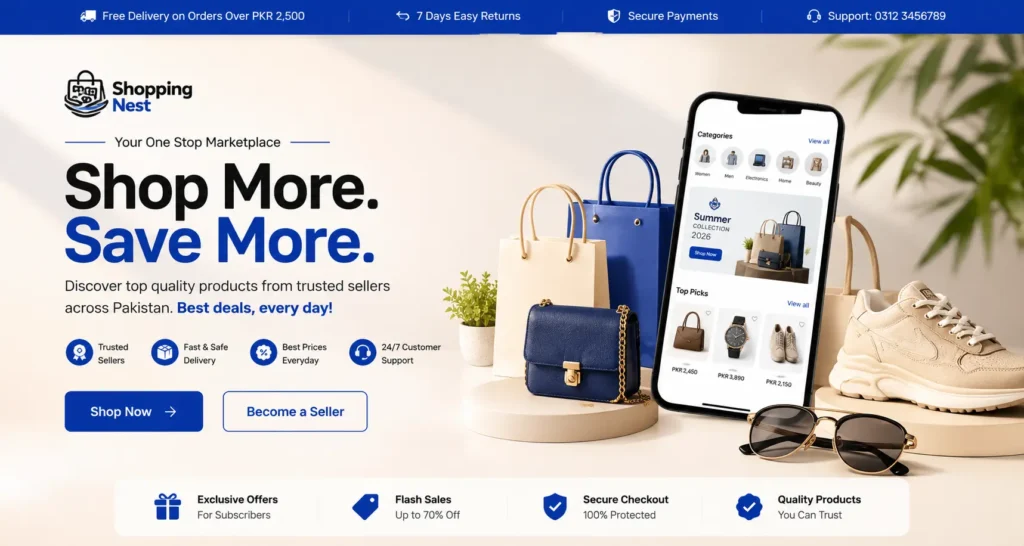 shopping nest
